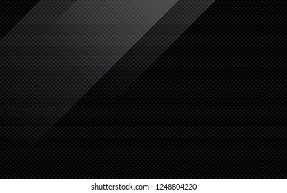 Black abstract geometric background. Modern shape concept.