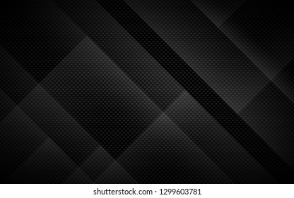 Black abstract geometric background. Modern shape concept.