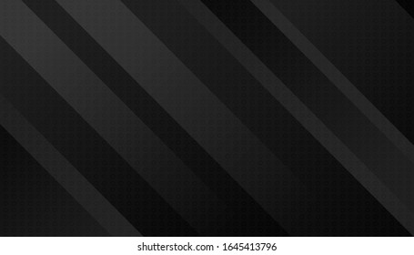 fondo geométrico abstracto negro. diseño moderno de formas degradadas