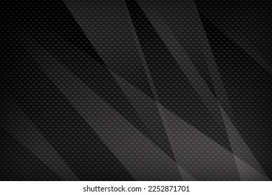 Black abstract geometric background. Modern shape concept. Eps10 vector