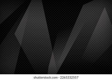 Black abstract geometric background. Modern shape concept. Eps10 vector