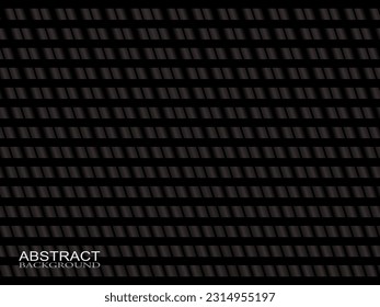 Black abstract geometric background. Modern shape concept.