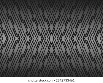 Black abstract geometric background. Modern shape concept, perfect for background, template, card, wallpaper, etc.