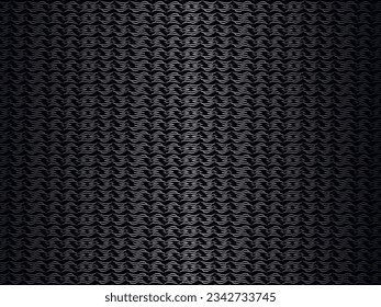 Black abstract geometric background. Modern shape concept, perfect for background, template, card, wallpaper, etc.