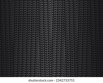 Black abstract geometric background. Modern shape concept, perfect for background, template, card, wallpaper, etc.