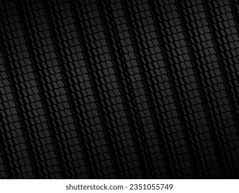 Black abstract geometric background. Modern shape concept, perfect for wallpaper, background, brochure, banner, web design, business card, etc.