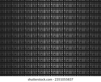 Schwarzer abstrakter geometrischer Hintergrund. Modernes Formkonzept, perfekt für Tapeten, Hintergrund, Broschüre, Banner, Web-Design, Visitenkarte, etc.
