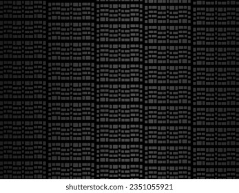 Black abstract geometric background. Modern shape concept, perfect for wallpaper, background, brochure, banner, web design, business card, etc.