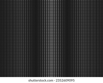 Fondo geométrico abstracto negro. Concepto de forma moderna. Fondo de acero de textura de metal negro. Hoja de metal perforada.