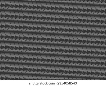 Black abstract geometric background. Modern shape concept. Black metal texture steel background.