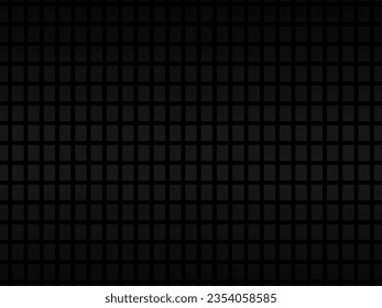 Black abstract geometric background. Modern shape concept. Black metal texture steel background.
