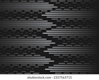 Fondo geométrico abstracto negro. Concepto de forma moderna. Fondo de acero de textura de metal negro.