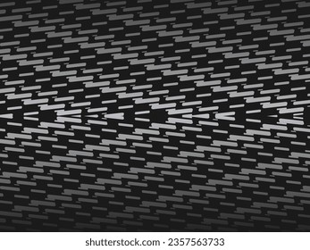 Black abstract geometric background. Modern shape concept. Black metal texture steel background.