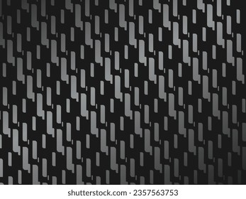 Black abstract geometric background. Modern shape concept. Black metal texture steel background.