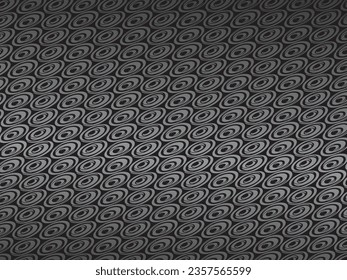 Schwarzer abstrakter geometrischer Hintergrund. Modernes Formkonzept. schwarze Metallstruktur, Stahlhintergrund.