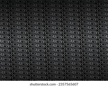 Black abstract geometric background. Modern shape concept. Black metal texture steel background.