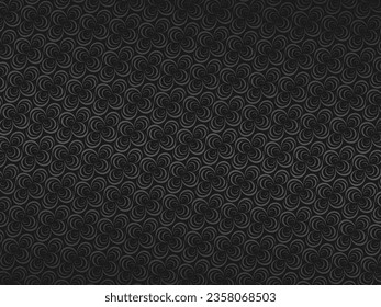 Fondo geométrico abstracto negro. Concepto de forma moderna. Fondo de acero de textura de metal negro.