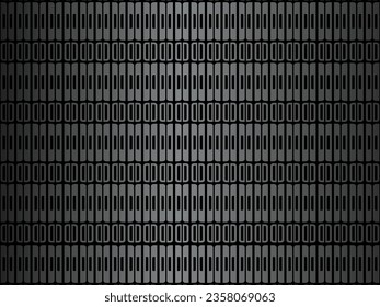 Fondo geométrico abstracto negro. Concepto de forma moderna. Fondo de acero de textura de metal negro.