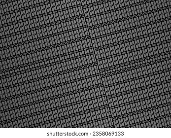 Fondo geométrico abstracto negro. Concepto de forma moderna. Fondo de acero de textura de metal negro.