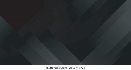 Fundo geométrico abstrato preto. Conceito de forma moderna.