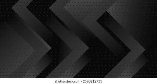 Black abstract geometric background. Modern shape concept. modern background eps 10