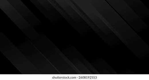 Black abstract geometric background. Modern shape concept.
