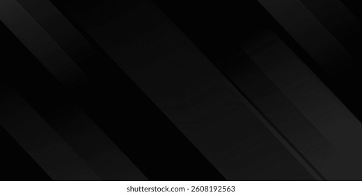 Black abstract geometric background. Modern shape concept.