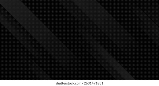 Fondo geométrico abstracto negro. Concepto de forma moderna.