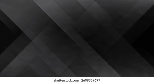 Fondo geométrico abstracto negro. Concepto de forma moderna.