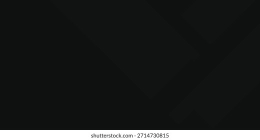 Black abstract geometric background. Modern shape concept.