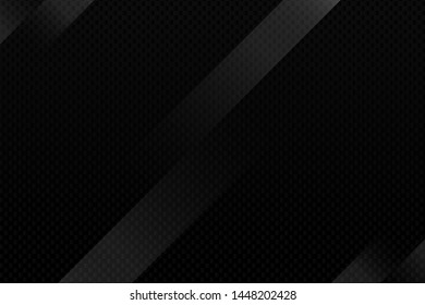 Black abstract geometric background. vector illustration.