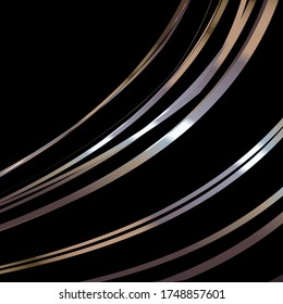 Fondo moderno geométrico abstracto negro. Concepto de forma moderna, plantilla moderna