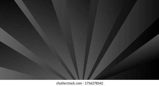 Black abstract geometric modern background. Vector illustration.