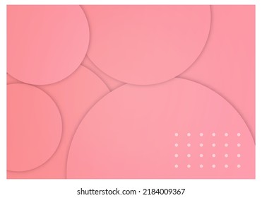 Black Abstract Geometric Pink Background with Copy Space for Text