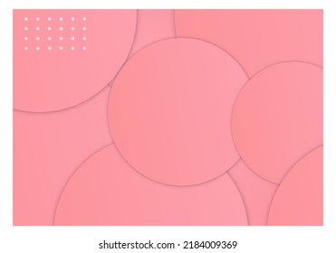 Fondo geométrico rosado abstracto negro con espacio de copia para texto