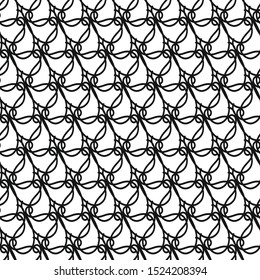 Black abstract geometric seamless patterns and backgrounds. Great for summer vintage fabric, scrap booking, wallpaper, gift wrap. Surface pattern design.