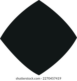 Black abstract geometric shapes illustration vector design