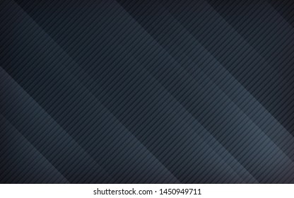 Black abstract geometric texture background. Modern shape concept.