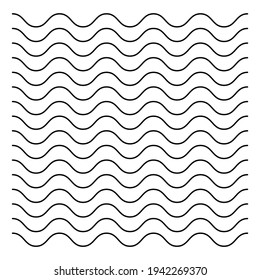 Zag de zig geométrico abstracto negro. Patrón sin foco. Ilustración vectorial. Fondo blanco.
