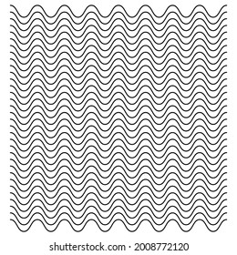 Black abstract geometric zigzag seamless pattern vector