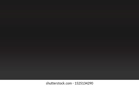Black abstract gradient background, vector.
