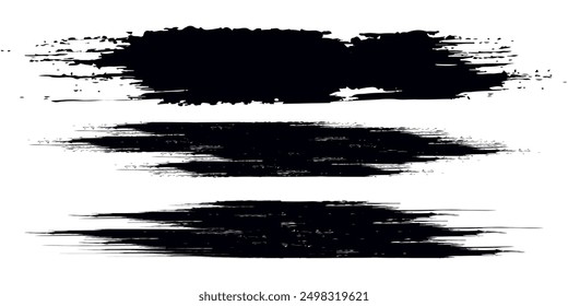 Fondo abstracto negro del grunge con el estilo del halftone. ilustrador moderno del Vector