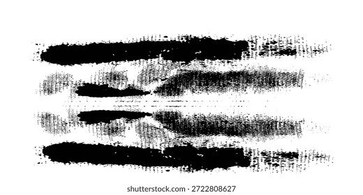 Black abstract grunge background with halftone style. vector ilustrator modern

