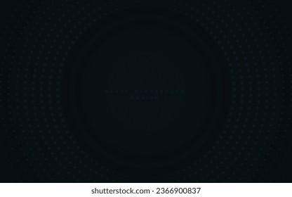 Black abstract halftone background circle dots shape