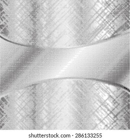 Black Abstract Halftone Logo Design Element, vector illustration