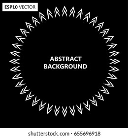 Black Abstract Halftone Logo Design Element, vector illustration