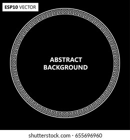 Black Abstract Halftone Logo Design Element, vector illustration