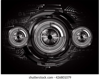 black abstract light hi speed internet technology background illustration, Background conceptual image of digital.Cyber security concept, Cyber data digital,Cyber Technology.vector.scan virus computer