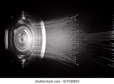 black abstract light hi speed internet technology background illustration, Background conceptual image of digital. Cyber security concept. Cyber background. Cyber data digital Technology.