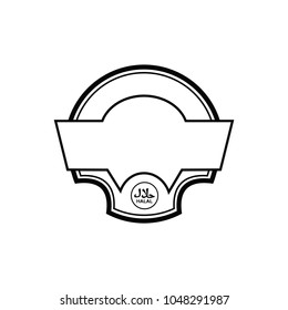Black Abstract Logo